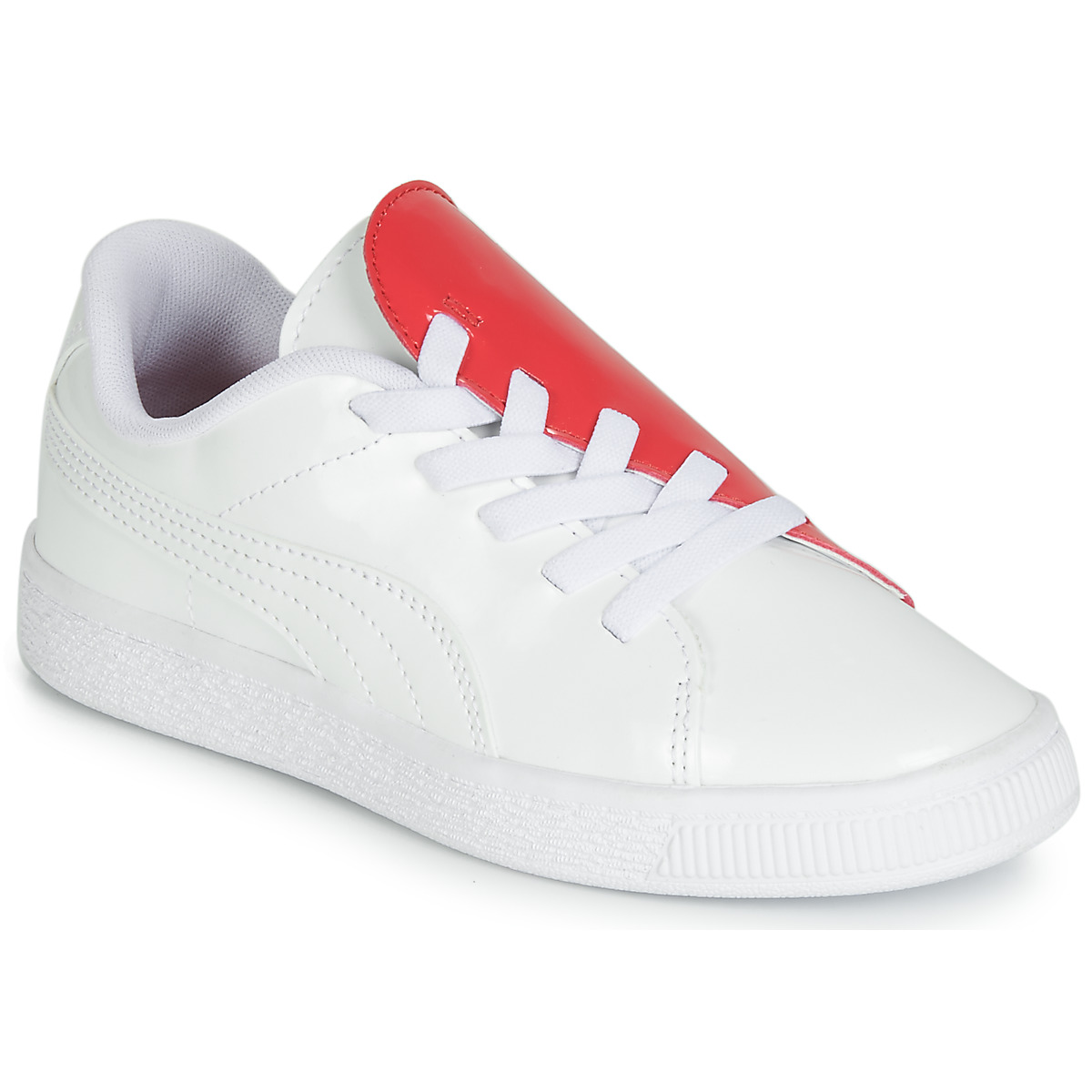 Παπούτσια Κορίτσι Χαμηλά Sneakers Puma PS BKT CRUSH PATENT AC.W-H Άσπρο