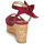 Παπούτσια Γυναίκα Σανδάλια / Πέδιλα Lola Ramona NINA Red / Black