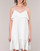 Υφασμάτινα Γυναίκα Κοντά Φορέματα Les Petites Bombes AZITARBE Άσπρο