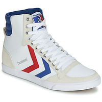 Παπούτσια Ψηλά Sneakers Hummel TEN STAR HIGH CANVAS Άσπρο / Μπλέ / Red