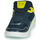 Παπούτσια Αγόρι Χαμηλά Sneakers Geox J XLED BOY Μπλέ / Yellow / Led