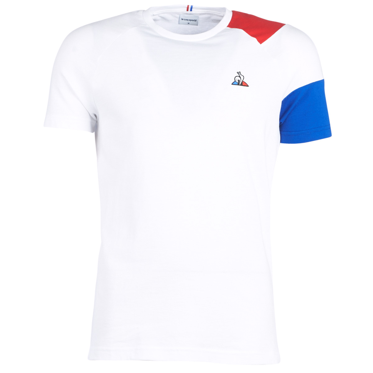 Υφασμάτινα Άνδρας T-shirt με κοντά μανίκια Le Coq Sportif ESS Tee SS N°10 M Άσπρο / Red / Μπλέ