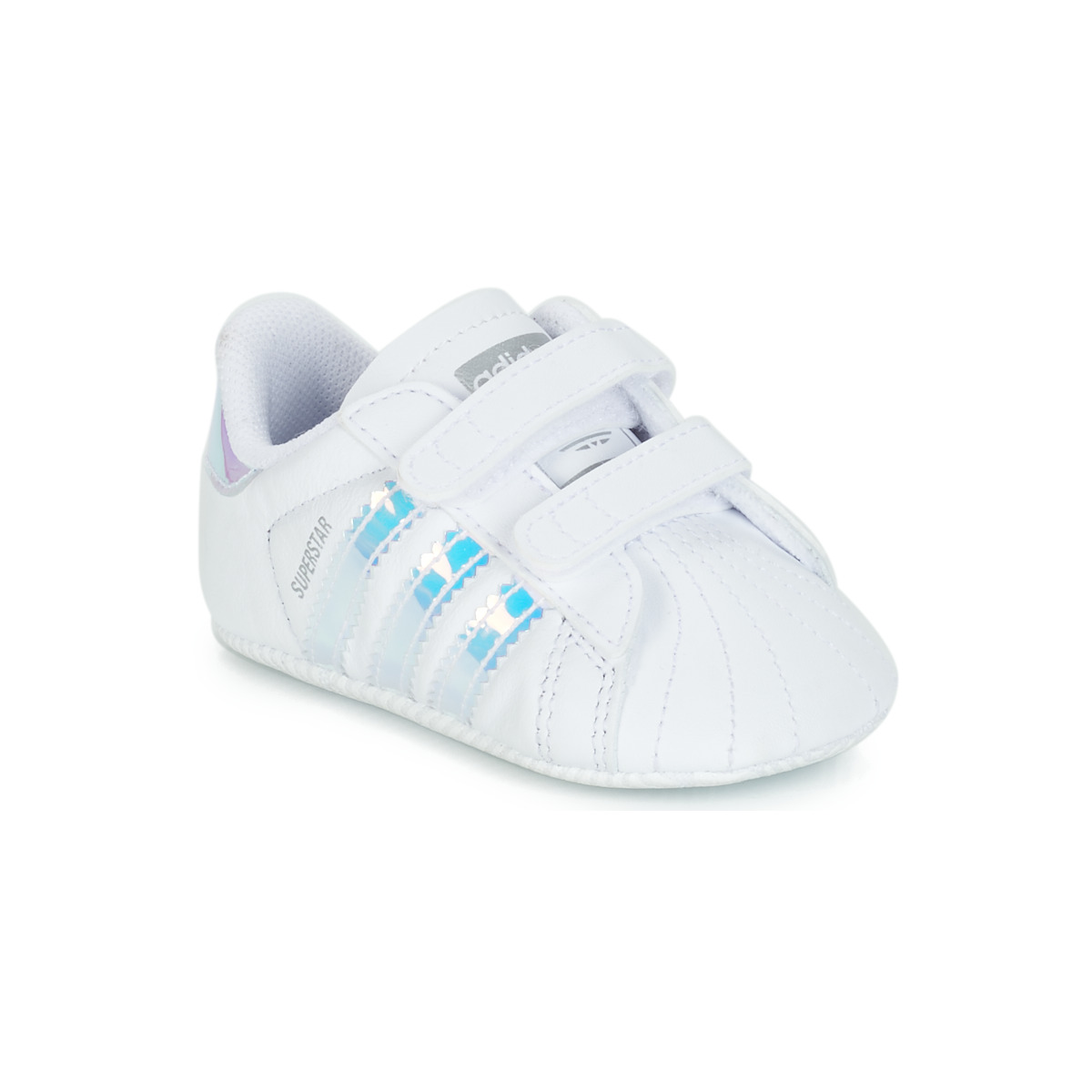 Παπούτσια Κορίτσι Χαμηλά Sneakers adidas Originals SUPERSTAR CRIB Άσπρο