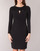Υφασμάτινα Γυναίκα Κοντά Φορέματα Lauren Ralph Lauren SEQUINED YOKE JERSEY DRESS Black