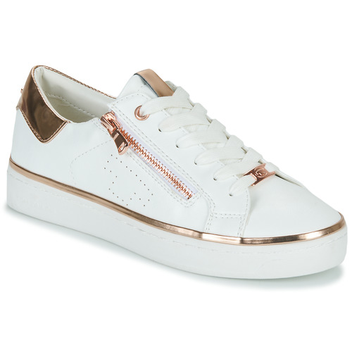 Παπούτσια Γυναίκα Χαμηλά Sneakers Tom Tailor 6992603-WHITE Άσπρο / Gold