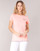 Υφασμάτινα Γυναίκα T-shirt με κοντά μανίκια Maison Scotch SS T-SHIRT Ροζ