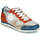 Παπούτσια Γυναίκα Χαμηλά Sneakers Pataugas IDOL/MIX Orange / Beige / Μπλέ