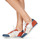 Παπούτσια Γυναίκα Χαμηλά Sneakers Pataugas IDOL/MIX Orange / Beige / Μπλέ
