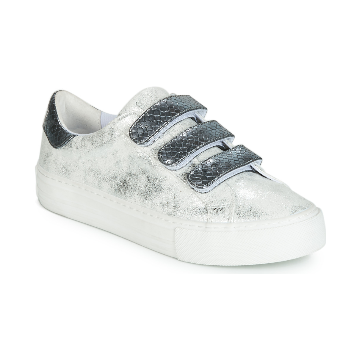 Παπούτσια Γυναίκα Χαμηλά Sneakers No Name ARCADE Άσπρο / Grey