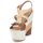 Παπούτσια Γυναίκα Σανδάλια / Πέδιλα Moschino Cheap & CHIC STERLIZIA Μπεζ-καφε