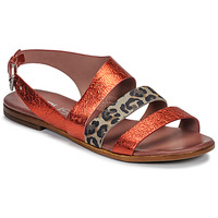 Παπούτσια Γυναίκα Σανδάλια / Πέδιλα Mjus CHAT BUCKLE Red / Leopard