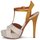Παπούτσια Γυναίκα Σανδάλια / Πέδιλα Missoni TM30 Χρυσο / Ασημι