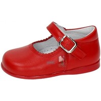 Παπούτσια Κορίτσι Μπαλαρίνες Bambinelli 457 Merceditas  piel con hebilla Rojo Red