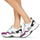 Παπούτσια Γυναίκα Χαμηλά Sneakers Meline ARGAGALI Άσπρο / Black