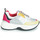 Παπούτσια Γυναίκα Χαμηλά Sneakers Meline PUNKY DADDY Άσπρο / Ροζ