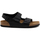 Παπούτσια Σανδάλια / Πέδιλα Birkenstock MILANO BLACK CALZ S Multicolour