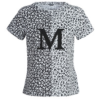 Υφασμάτινα Γυναίκα T-shirt με κοντά μανίκια Marciano RUNNING WILD Black / Άσπρο