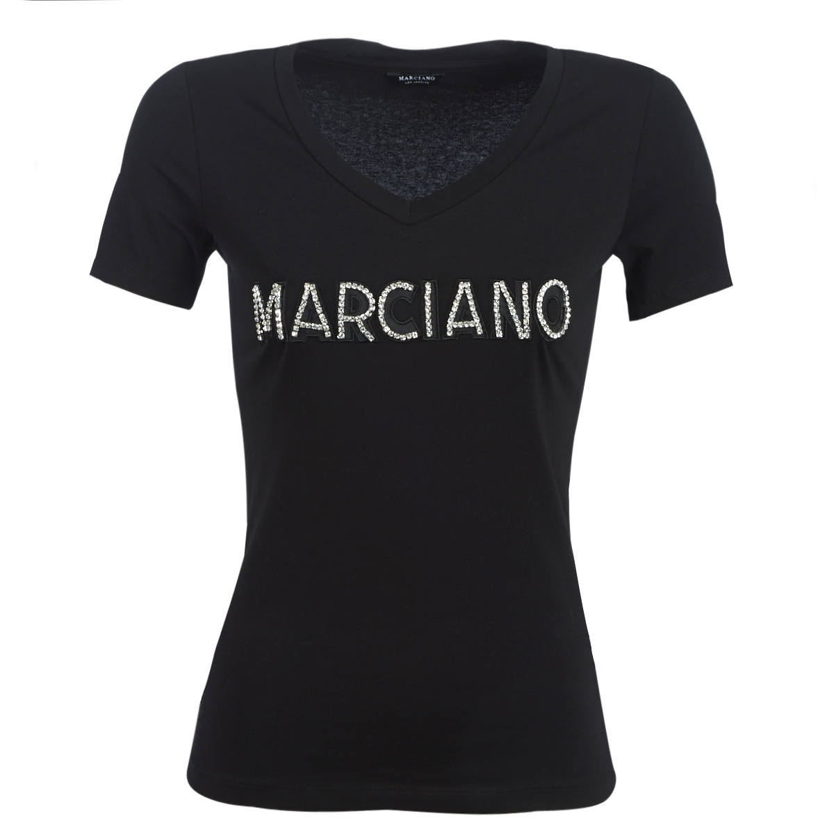 T-shirt με κοντά μανίκια Marciano LOGO PATCH CRYSTAL