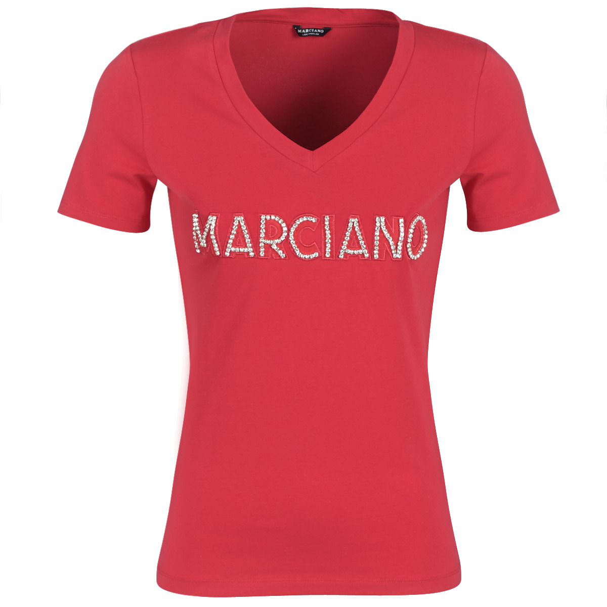 T-shirt με κοντά μανίκια Marciano LOGO PATCH CRYSTAL