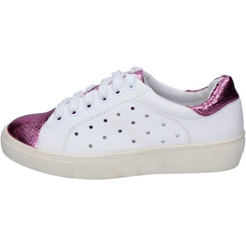 Xαμηλά Sneakers Francescomilano sneakers bianco rosa pelle sintetica BS78