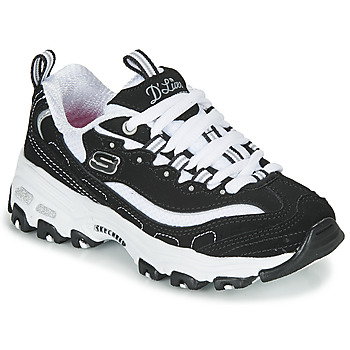 Παπούτσια Κορίτσι Χαμηλά Sneakers Skechers D'LITES Black / Άσπρο