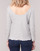 Υφασμάτινα Γυναίκα Μπλουζάκια με μακριά μανίκια Betty London KARA Άσπρο / Marine