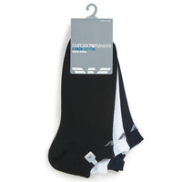 Αξεσουάρ Άνδρας Κάλτσες Emporio Armani CC134-PACK DE 3 Άσπρο / Black / Marine