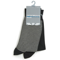Αξεσουάρ Άνδρας Κάλτσες Emporio Armani CC114-PACK DE 2 Black