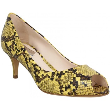 Παπούτσια Γυναίκα Σανδάλια / Πέδιλα Atelier Mercadal 7020 Python Femme Jaune Yellow