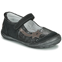 Παπούτσια Κορίτσι Μπαλαρίνες GBB NYOKO Black / Silver