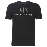 Υφασμάτινα Άνδρας T-shirt με κοντά μανίκια Armani Exchange 8NZTCJ-Z8H4Z-1200 Black