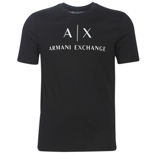 Υφασμάτινα Άνδρας T-shirt με κοντά μανίκια Armani Exchange 8NZTCJ Black