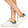 Παπούτσια Γυναίκα Χαμηλά Sneakers Bronx OLD COSMO Άσπρο / Ocre / Μπλέ