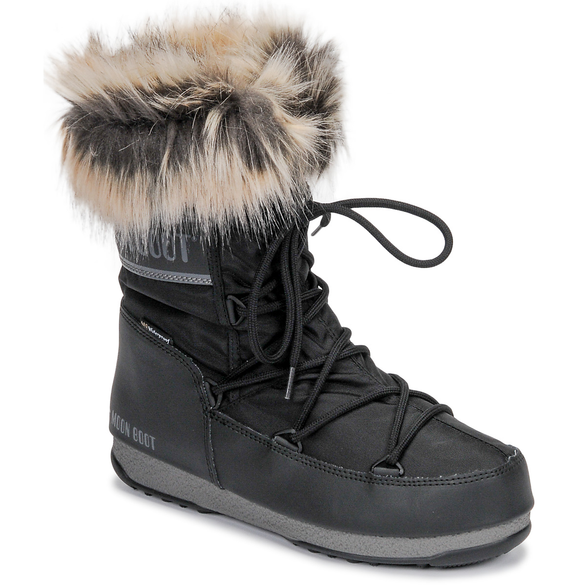 Παπούτσια Γυναίκα Snow boots Moon Boot MOON BOOT MONACO LOW WP 2 Black