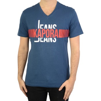 Υφασμάτινα Άνδρας T-shirt με κοντά μανίκια Kaporal 127255 Μπλέ