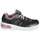 Παπούτσια Κορίτσι Ψηλά Sneakers Geox J XLED GIRL Black / Ροζ / Led