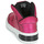 Παπούτσια Κορίτσι Ψηλά Sneakers Geox J XLED GIRL Ροζ / Fuchsia / Black / Led