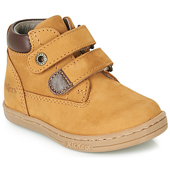 Παπούτσια Αγόρι Ψηλά Sneakers Kickers TACKEASY Camel / Brown