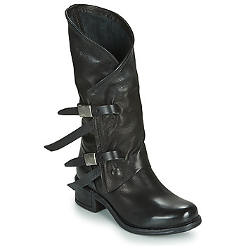Παπούτσια Γυναίκα Μπότες για την πόλη Airstep / A.S.98 ISPERIA BUCKLE Black