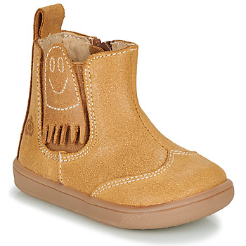 Παπούτσια Αγόρι Μπότες Citrouille et Compagnie LOKO Camel