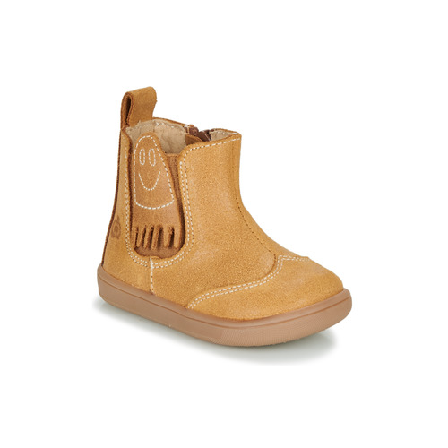 Παπούτσια Αγόρι Μπότες Citrouille et Compagnie LOKO Camel
