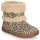 Παπούτσια Κορίτσι Μπότες Citrouille et Compagnie LILIFA Camel / Leopard