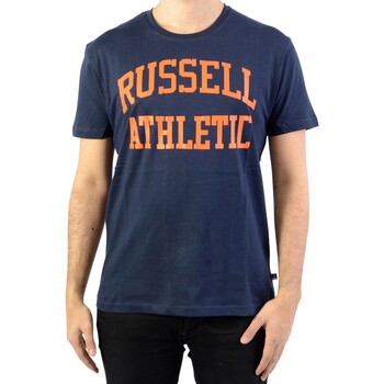Υφασμάτινα Άνδρας T-shirt με κοντά μανίκια Russell Athletic 131040 Μπλέ