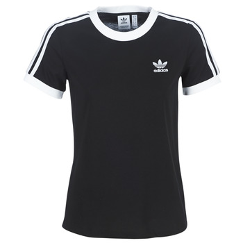 Υφασμάτινα Γυναίκα T-shirt με κοντά μανίκια adidas Originals 3 STR TEE Black