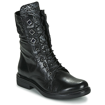 Παπούτσια Γυναίκα Μπότες Mjus CAFE METAL Black / Python