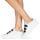 Παπούτσια Γυναίκα Χαμηλά Sneakers Meline SCRATCHO Άσπρο / Glitter