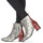 Παπούτσια Γυναίκα Μποτίνια Gioseppo NEUBURG Python / Bordeaux