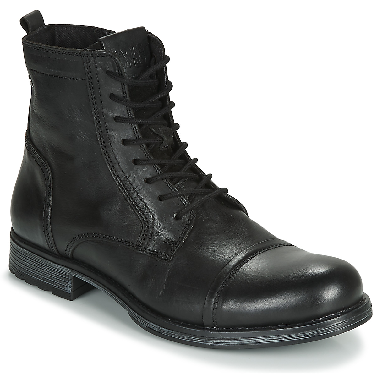 Παπούτσια Άνδρας Μπότες Jack & Jones JFW RUSSEL LEATHER Black