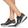 Παπούτσια Γυναίκα Χαμηλά Sneakers MICHAEL Michael Kors LIV TRAINER Black / Brown