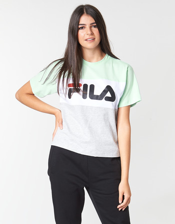 Υφασμάτινα Γυναίκα T-shirt με κοντά μανίκια Fila ALLISON TEE Μπλέ / Grey
